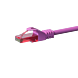 CAT6 Netzwerkkabel, U/UTP, 5 meter, Rosa, 100% Kupfer