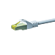 RJ45 Netzwerkkabel S/FTP (PiMF), mit CAT 7 Rohkabel, Weiß, 2m