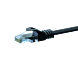 CAT 5e Netzwerkkabel U/UTP – 2 Meter - Schwarz - CCA