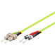 Glasfaserkabel SC-ST OM5 Duplex Patchkabel –7,5 Meter