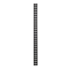 37 HE vertikale Kabelführungsleiste - 10 cm breit