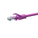 CAT5e Netzwerkkabel, U/UTP, 15 meter, Rosa, 100% Kupfer