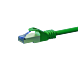 CAT 6a Netzwerkkabel LSOH - S/FTP - 0,25 Meter - Grün