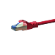 CAT 6a Netzwerkkabel LSOH - S/FTP - 3 Meter - Rot
