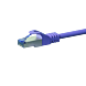 CAT 6a Netzwerkkabel LSOH - S/FTP - 0,25 Meter - Violett
