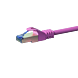 CAT 6a Netzwerkkabel LSOH - S/FTP - 30 Meter - Rosa
