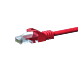 CAT 5e Netzwerkkabel U/UTP – 3 Meter -  Rot - CCA