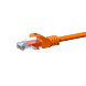 CAT 5e Netzwerkkabel U/UTP – 20 Meter - Orange - CCA