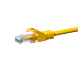 CAT 5e Netzwerkkabel U/UTP – 20 Meter - Gelb - CCA