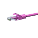 CAT 5e Netzwerkkabel U/UTP – 0.50 Meter - Rosa - CCA