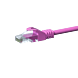CAT 5e Netzwerkkabel U/UTP – 1 Meter -  Rosa - CCA