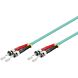 Glasfaserkabel ST-ST OM3 Duplex Patchkabel – 3 Meter