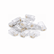 CAT6a Stecker RJ45 ungeschirmt mit Hilfsstück - für Flexibel - 10 Stück