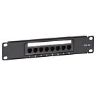 Patchpanel 10”, 8-fach UTP Patchpanel CAT 5e