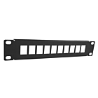 UTP Keystone-Patchpanel, 10 Ports Unbestückt