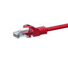 CAT 5e Netzwerkkabel U/UTP – 2 Meter -  Rot - CCA