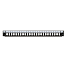 Front LC/SC/E2000 24 Ports Simplex/Duplex für 19" Spleißbox