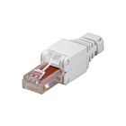 UTP CAT6 Toolless RJ45 Netzwerkstecker - für massive und flexibele UTP Kabel