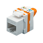 CAT6 UTP Keystone Netzwerkstecker - Toolless Twist