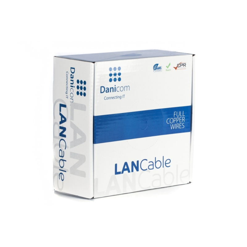 DANICOM CAT6 FTP 100m Starrleiter - LSZH (Eca)