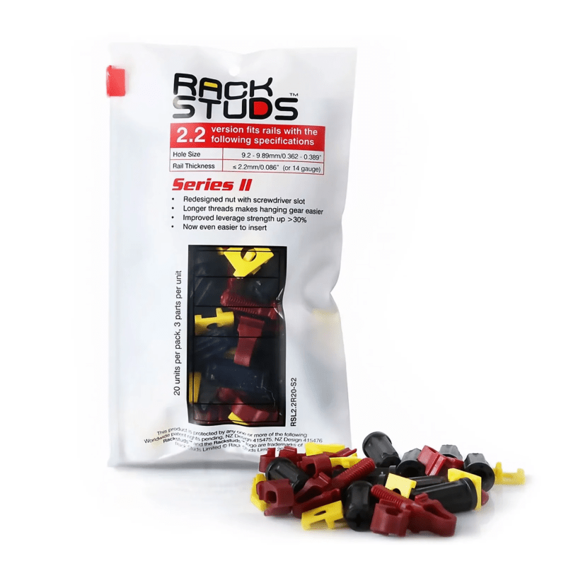 Rackstuds Single Series II – 20 Stück