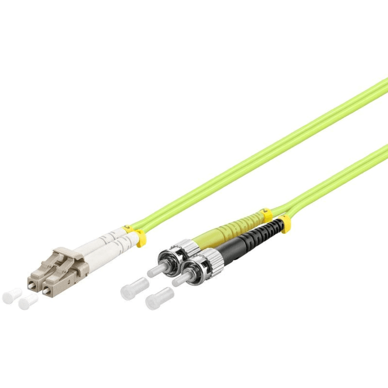 Glasfaserkabel LC-ST OM5 Duplex Patchkabel – 1,5 Meter