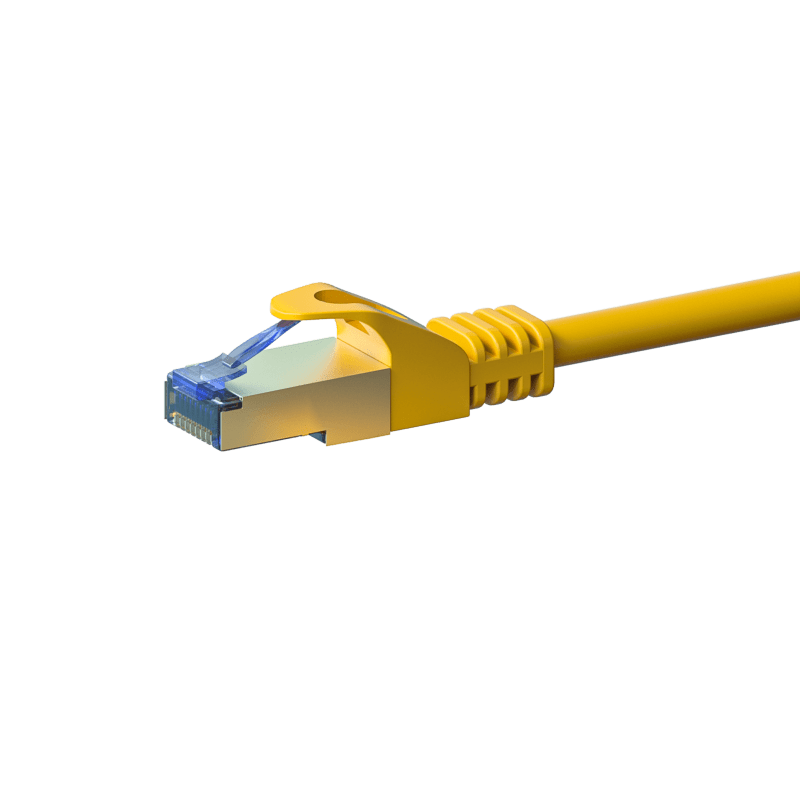 CAT 6a Netzwerkkabel LSOH - S/FTP - 20 Meter - Gelb