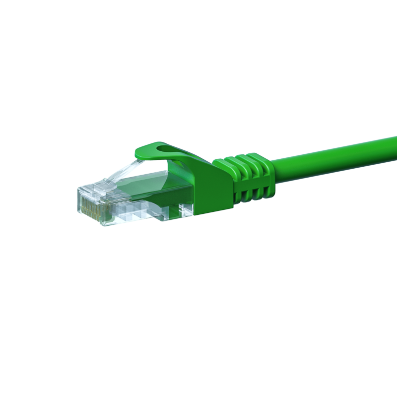 CAT 5e Netzwerkkabel U/UTP – 20 Meter - Grün - CCA