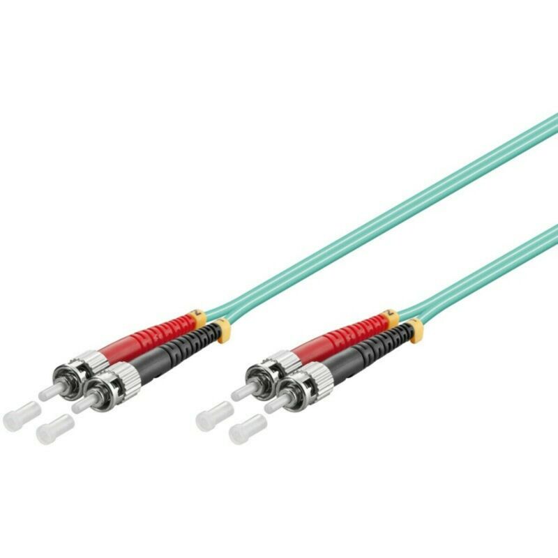 Glasfaserkabel ST-ST OM3 Duplex Patchkabel – 15 Meter