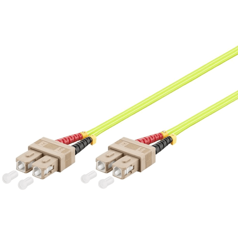 Glasfaserkabel SC-SC OM5 Duplex Patchkabel – 1,5 Meter