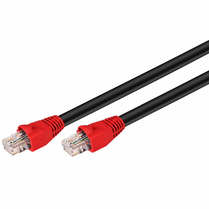 DANICOM CAT6a UTP 60m Außenkabel – 100 % Kupfer