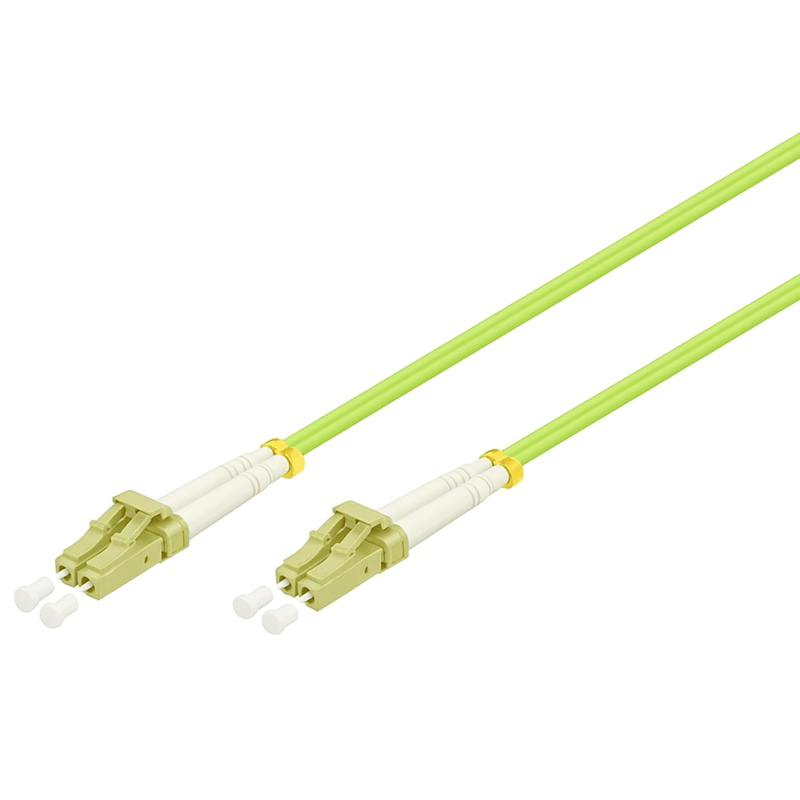 Glasfaserkabel LC-LC OM5 Duplex Patchkabel – 1,5 Meter