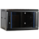 4 HE Serverschrank, Wandgehäuse, mit Glastür (BxTxH) 600 x 450 x 280mm 