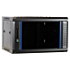 4 HE Serverschrank, Wandgehäuse, mit Glastür, nicht vormontiert (BxTxH) 600 x 450 x 280mm