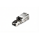 DANICOM S/FTP CAT6a Toolless RJ45 Netzwerkstecker - für Starrleiter