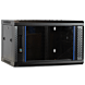 4 HE Serverschrank, Wandgehäuse, mit Glastür (BxTxH) 600 x 450 x 280mm 