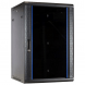 27 HE Serverschrank, Wandgehäuse mit Glastür (BxTxH) 600 x 600 x 1400mm
