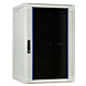 27 HE Serverschrank, Wandgehäuse mit Glastür (BxTxH) 600 x 600 x 1400mm weiß