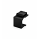 Keystone-Port-Abdeckungen, Satz von 4, schwarz