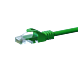 CAT5e Netzwerkkabel, U/UTP, 2 meter, Grün, 100% Kupfer