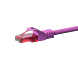 CAT6 Netzwerkkabel, U/UTP, 5 meter, Rosa, 100% Kupfer