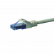 CAT6a Netzwerkkabel 100% Kupfer - U/UTP - 0,25 Meter - Grau