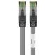 RJ45 Netzwerkkabel S/FTP (PiMF), mit CAT 8 Rohkabel, Grau, 5m