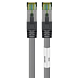 RJ45 Netzwerkkabel S/FTP (PiMF), mit CAT 8 Rohkabel, Grau, 5m