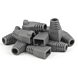 DANICOM RJ45 Kabeltülle Grau Groß - 10 Stück