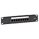 Patchpanel 10”, 8-fach UTP Patchpanel CAT 6