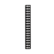 18 HE vertikale Kabelführungsleiste - 30 cm breit