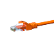 CAT 5e Netzwerkkabel U/UTP – 5 Meter -  Orange - CCA