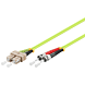 Glasfaserkabel SC-ST OM5 Duplex Patchkabel –1 Meter