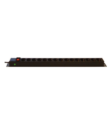 19” Steckdosenleiste - 15-fach
